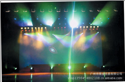 【LED搖頭燈|LED舞臺燈|電腦搖頭燈|36顆3W LED RGB雙臂搖頭燈】價格,廠家,圖片,舞臺燈,廣州市萊金貿易-